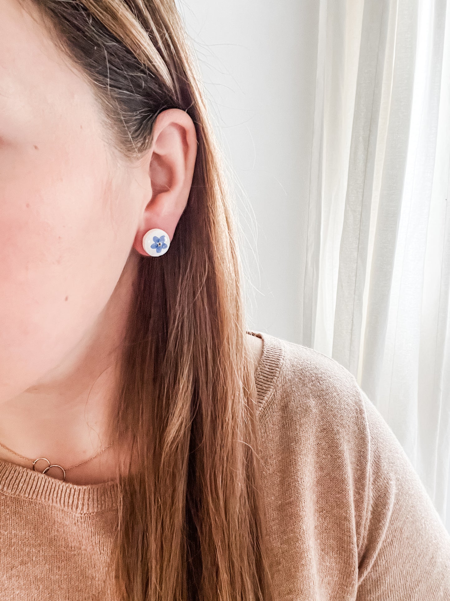 Forget Me Not Studs