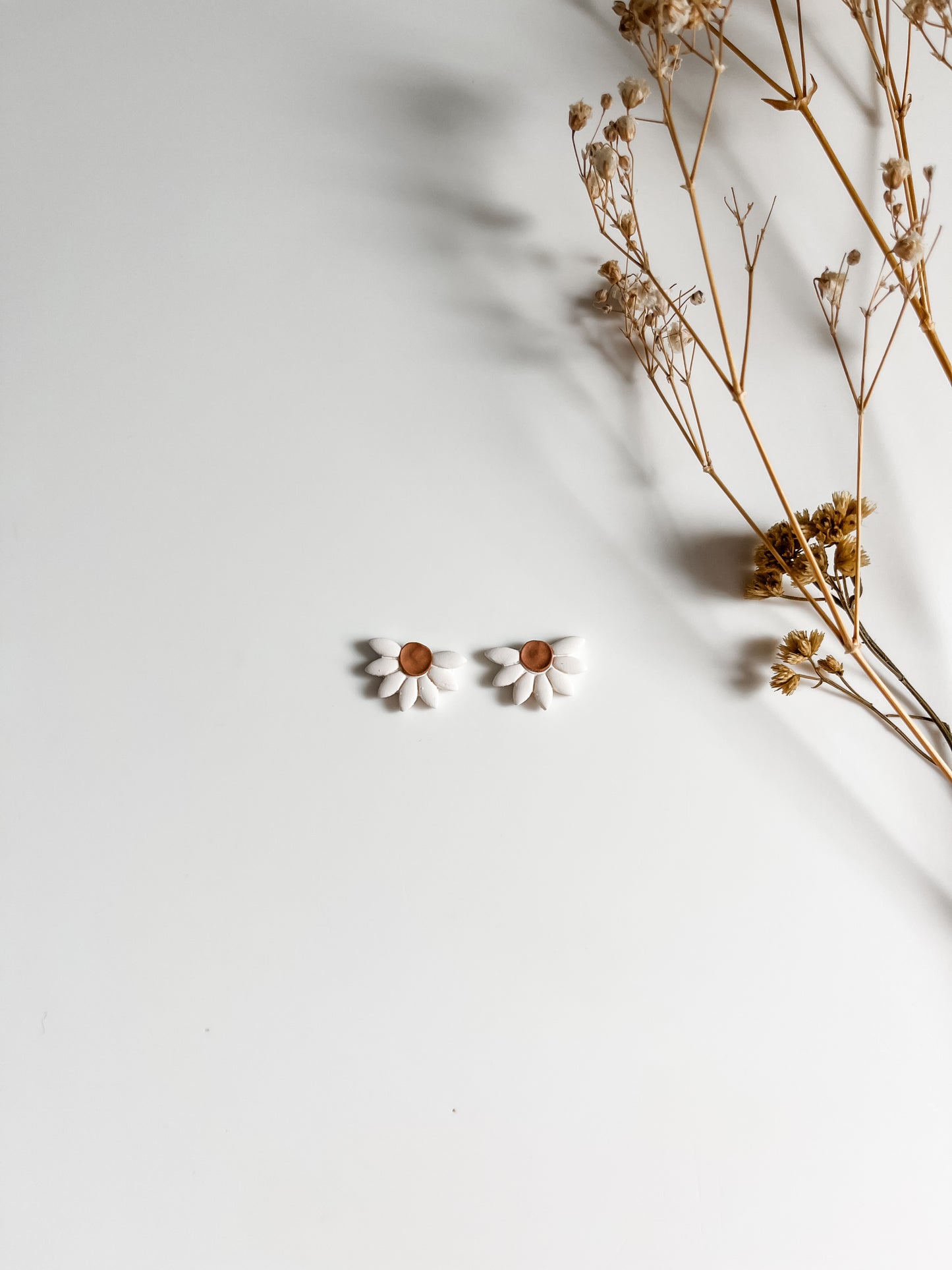 Half Daisy Studs