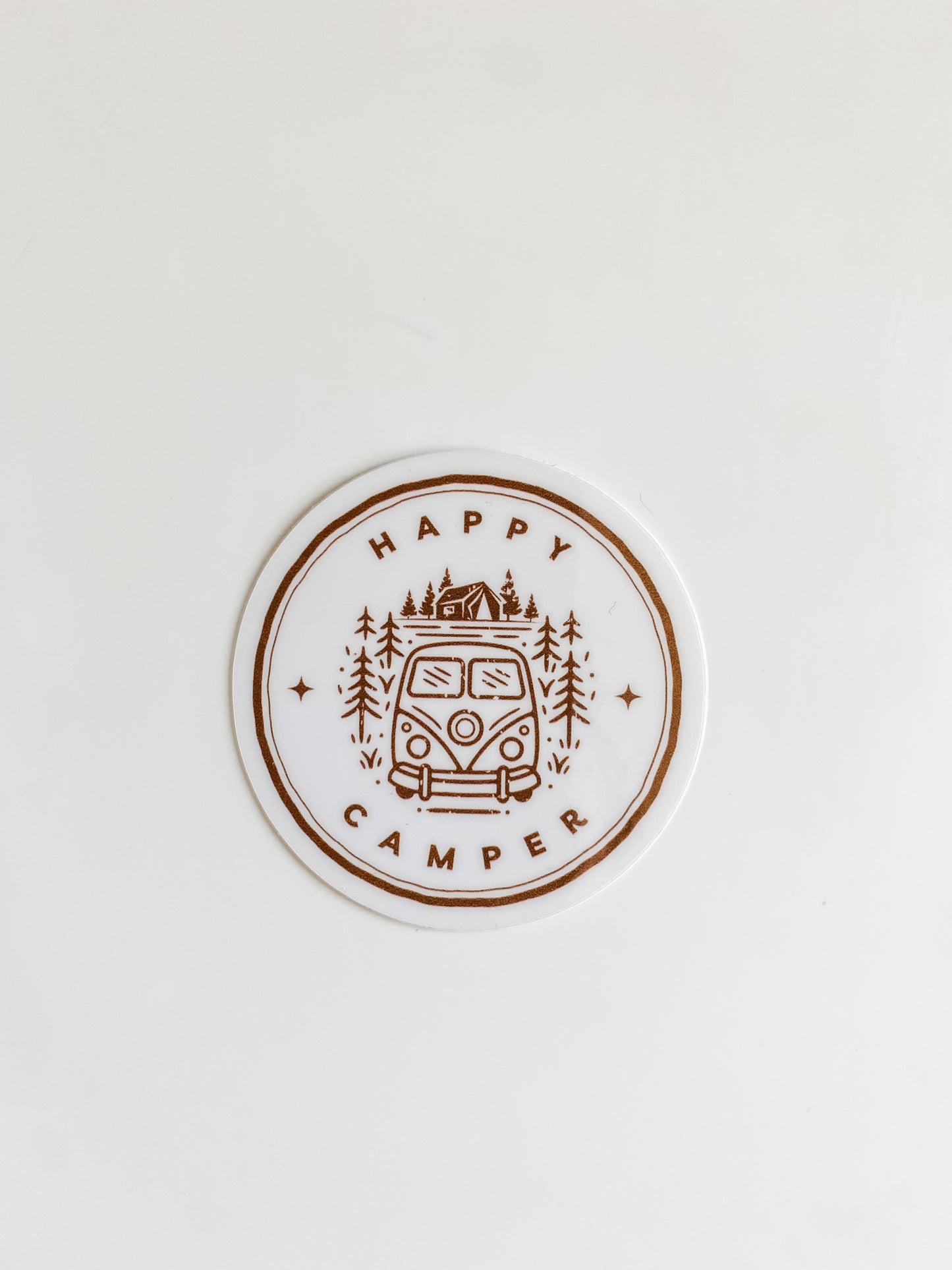 Happy Camper RV Sticker