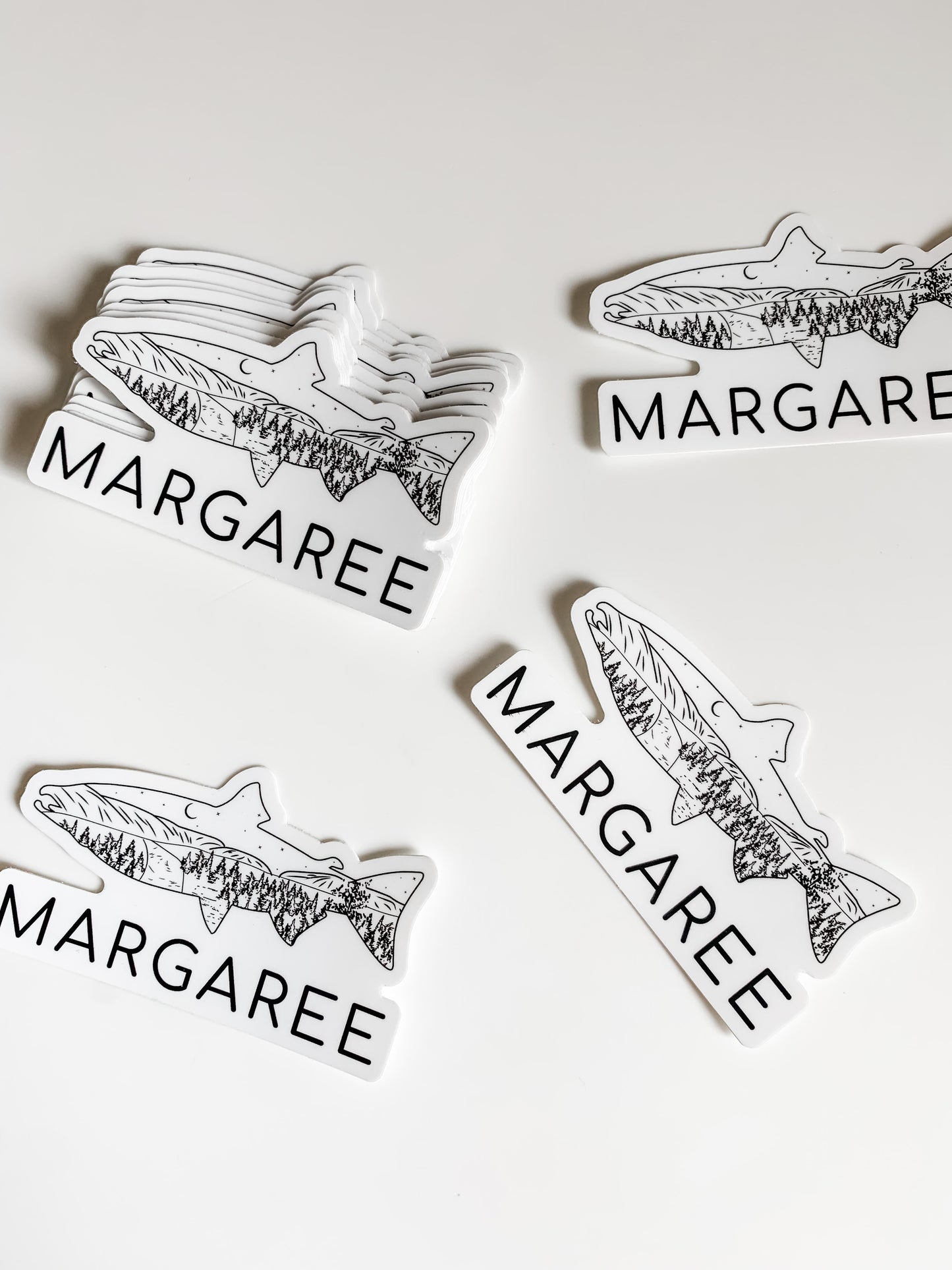 Margaree Salmon Sticker