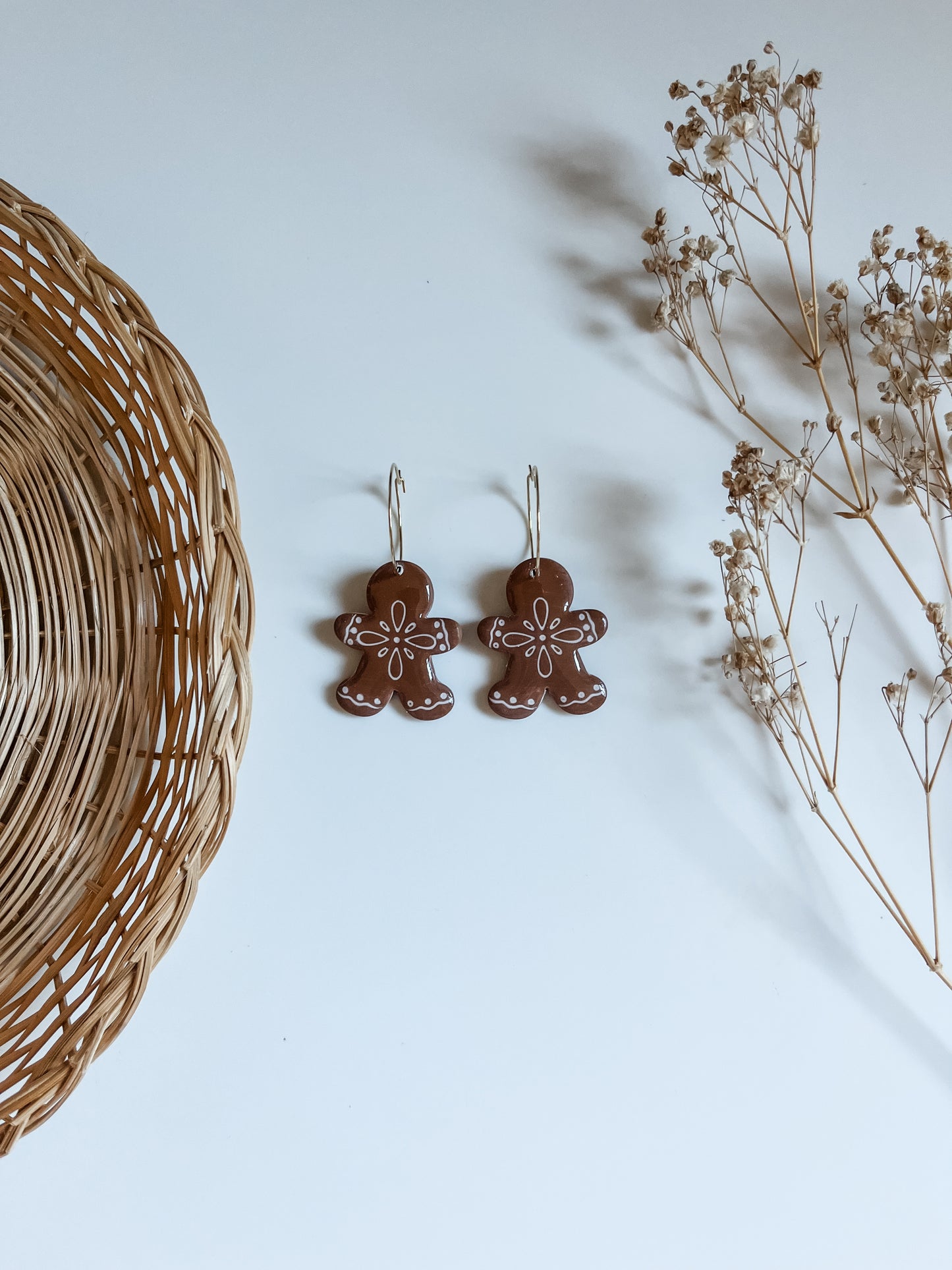 Boho Gingerbread Hoops