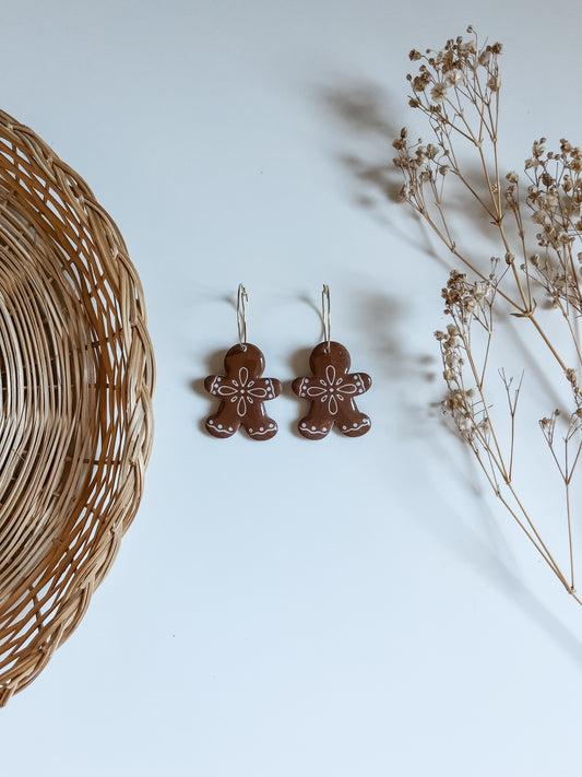 Boho Gingerbread Hoops