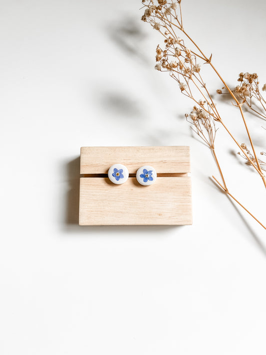Forget Me Not Studs