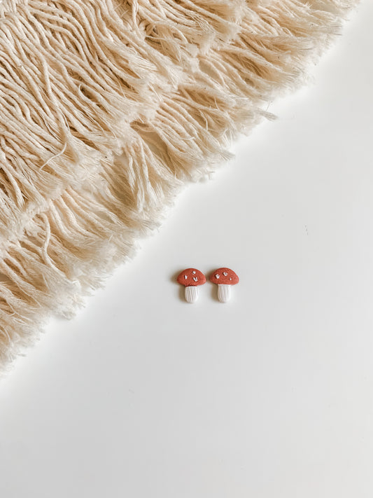 Tiny Mushroom Studs