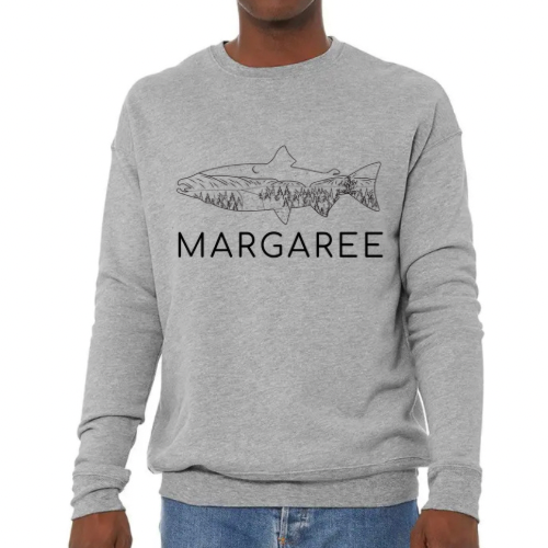 Margaree Salmon Crewneck Sweatshirt