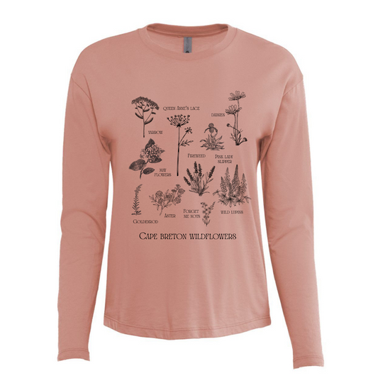 Women’s Cape Breton Wildflower Long Sleeve Shirt