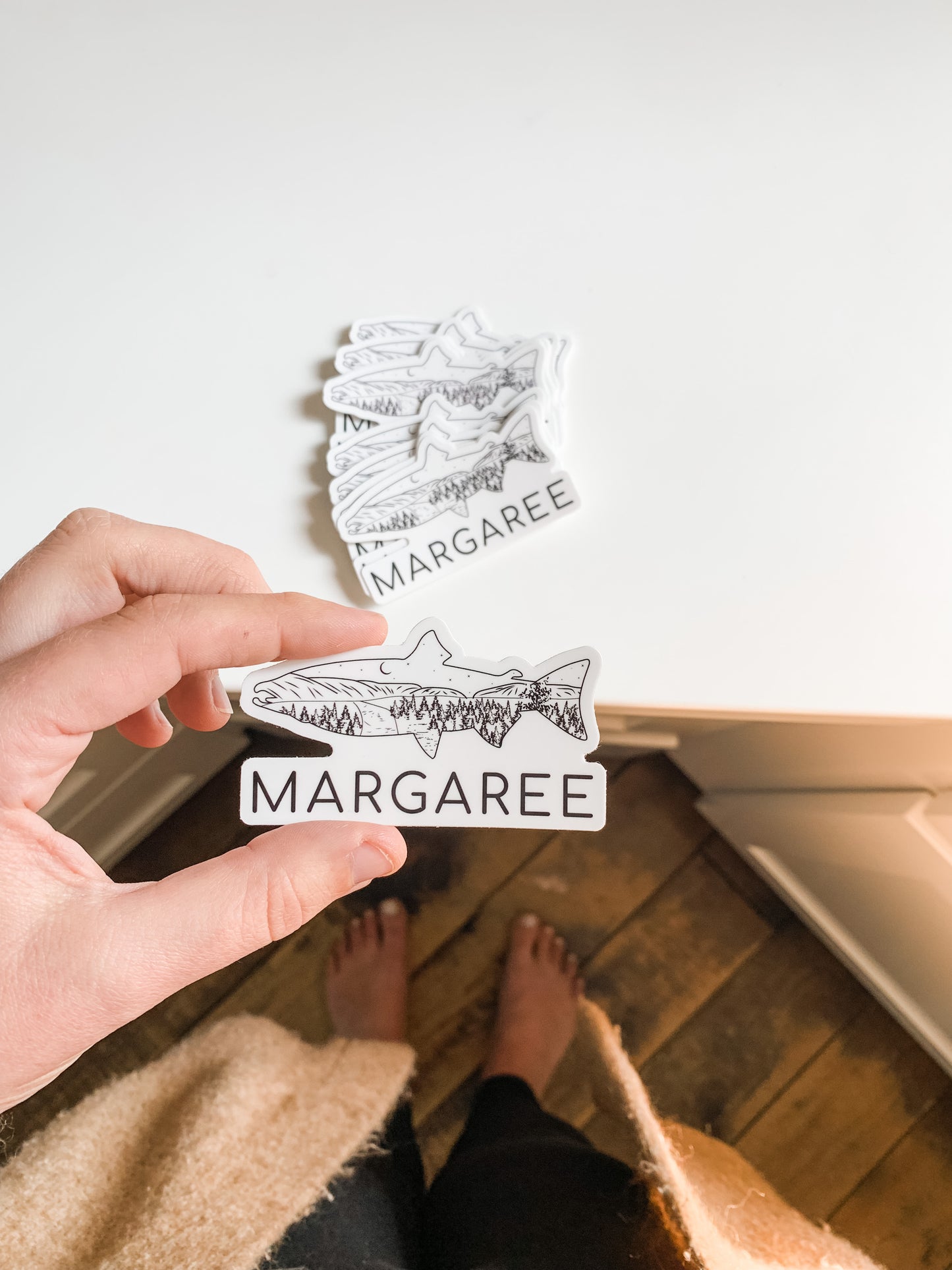 Margaree Salmon Sticker